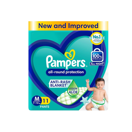 Pampers Anti Rash Baby Diaper M